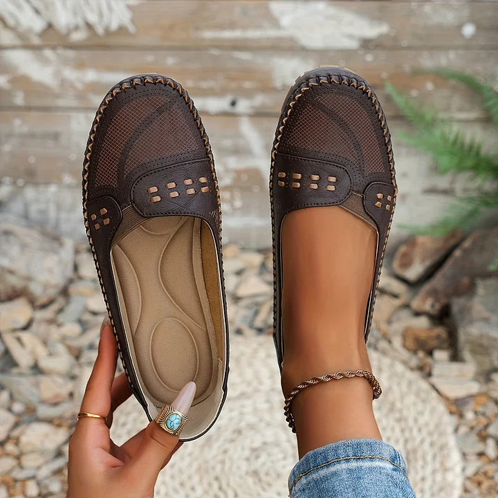 Calysta | Mocassins femme confortables élégants à enfiler pour le quotidien