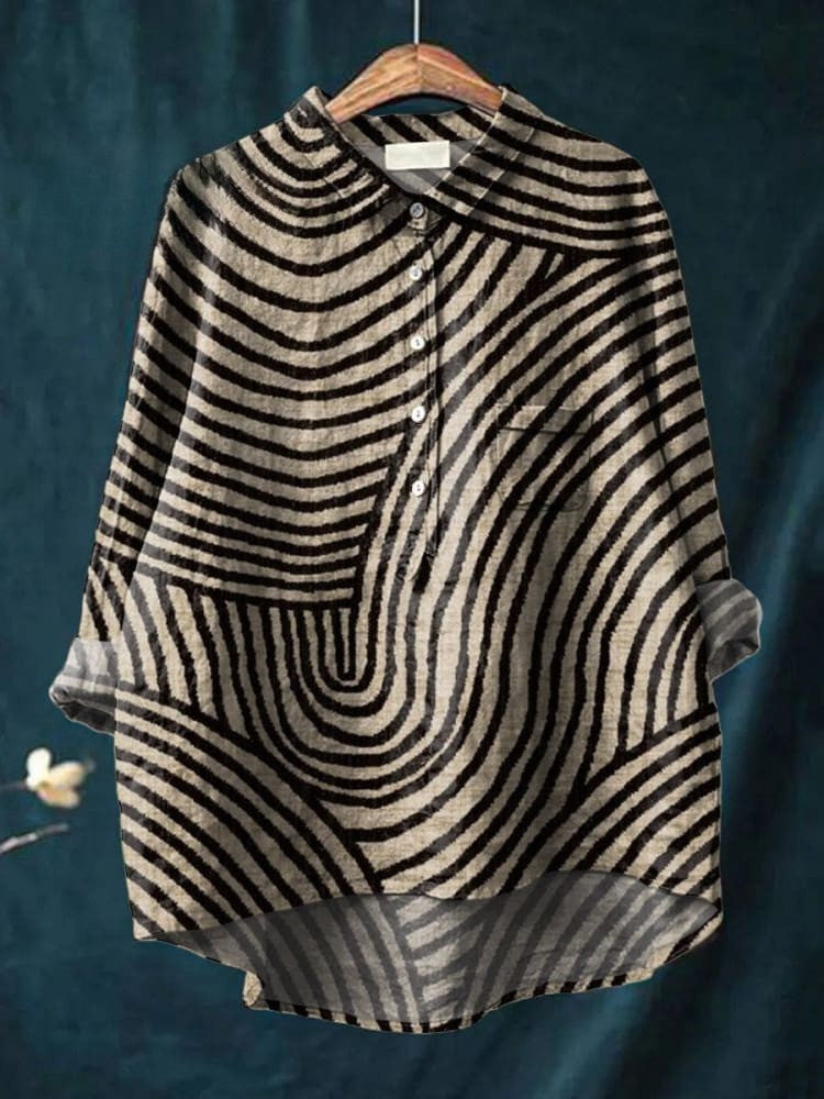 Aurore | Blouse femme légère fluide nouée au dos, casual chic pour l'été