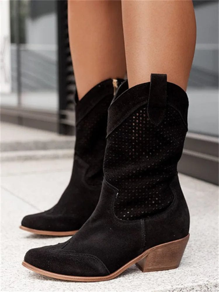 Taren | Bottes femme élégantes et confortables pour l'automne