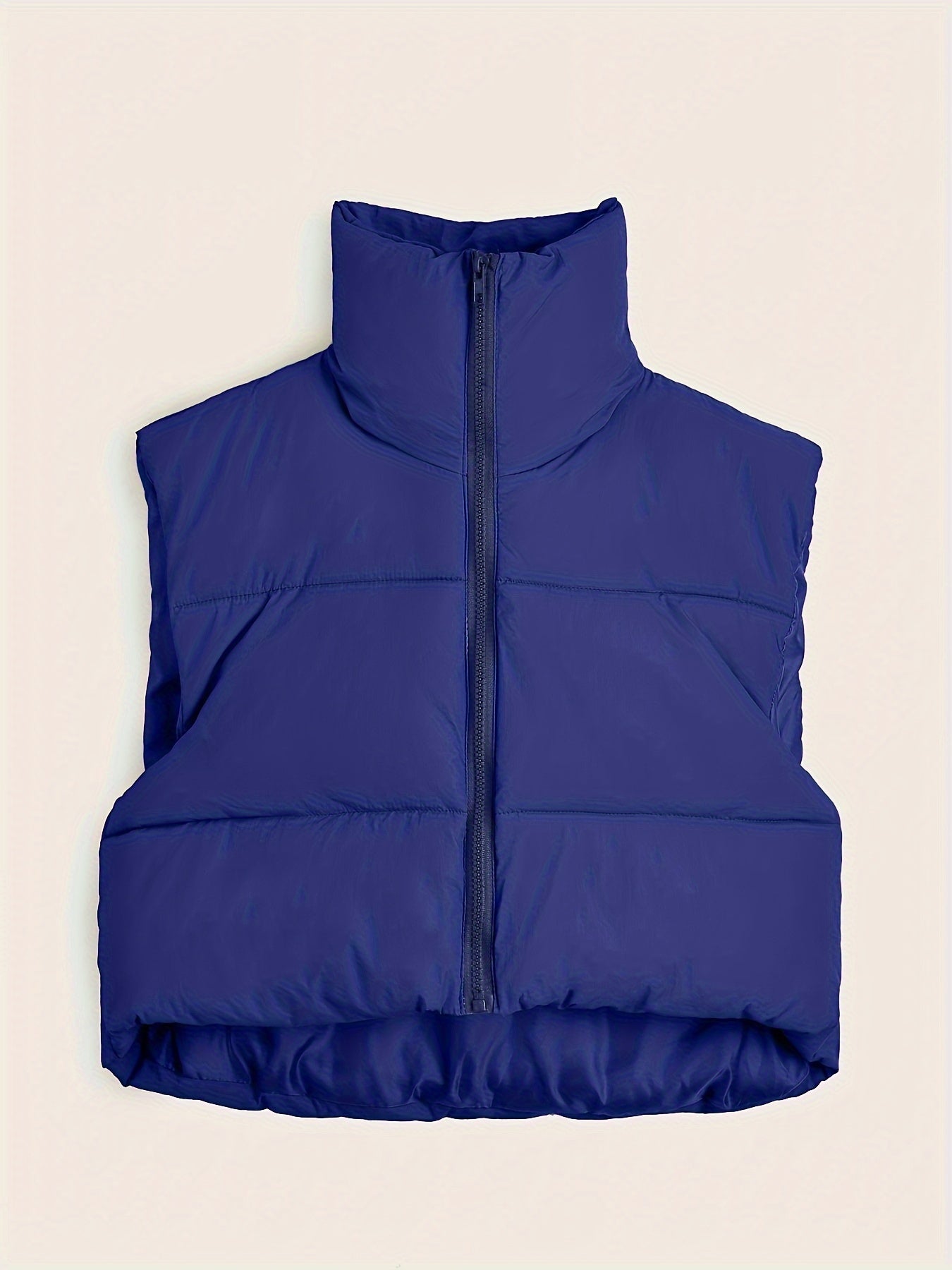 Tova | Gilet thermique femme zippé à col haut, léger et chaud