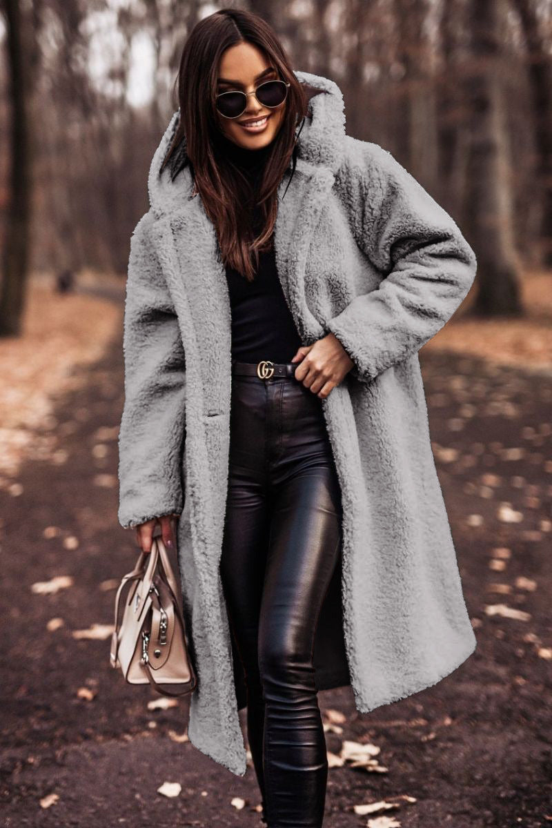 Amara | Manteau femme en laine douillet, chaud et élégant