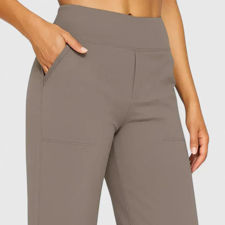 Lucinda | Pantalon femme décontracté à jambe large, élégant et confortable