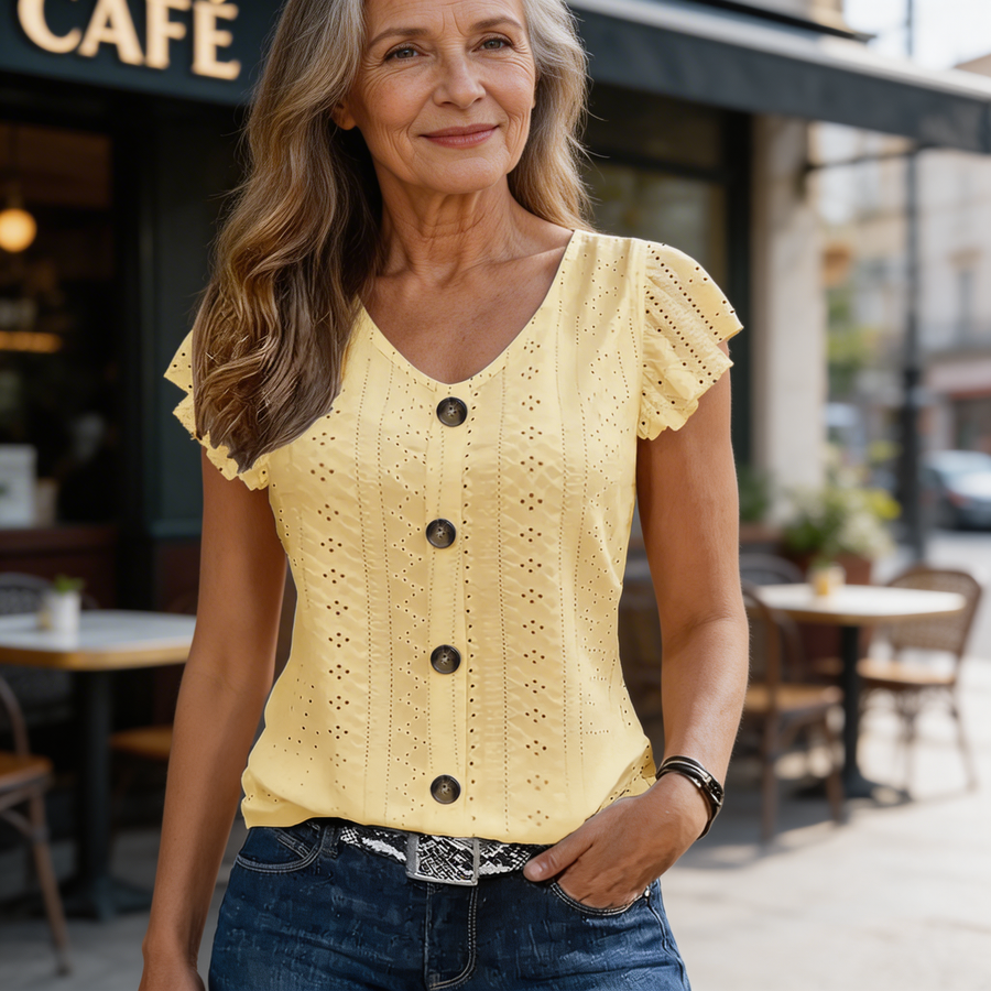 Karen | Blouse femme fluide, confortable et flatteuse au quotidien