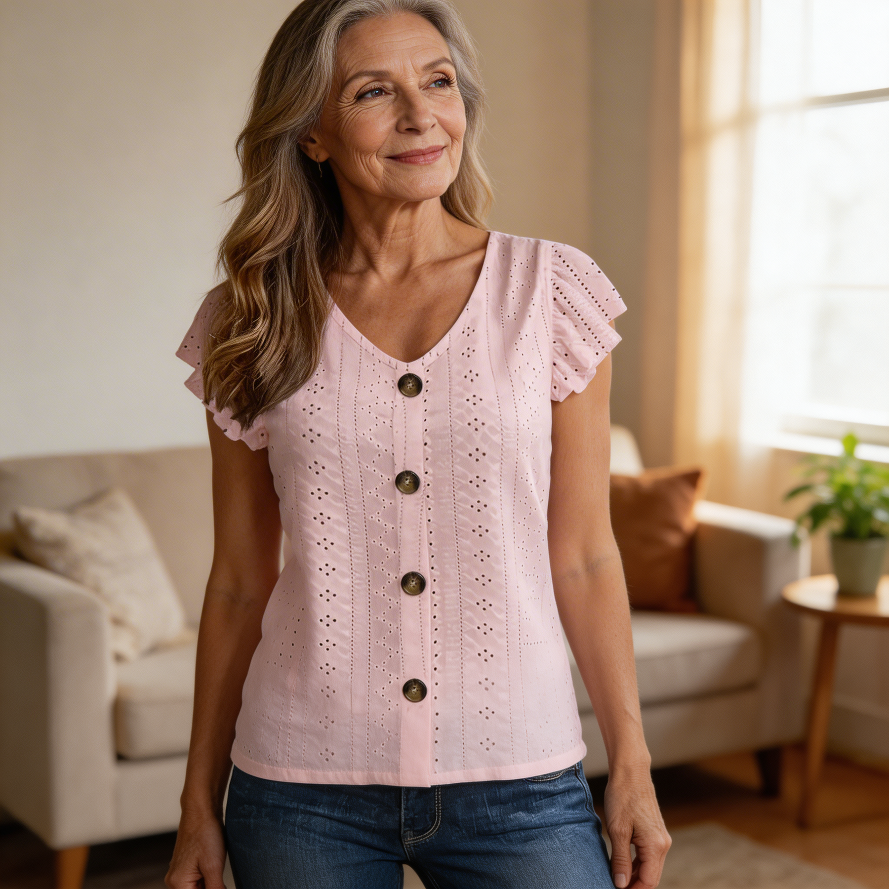 Karen | Blouse femme fluide, confortable et flatteuse au quotidien