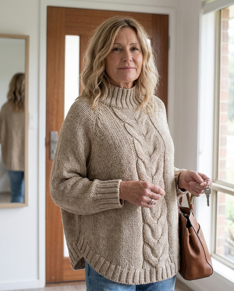 Barbara | Pull femme en maille douce, confortable et fluide au quotidien