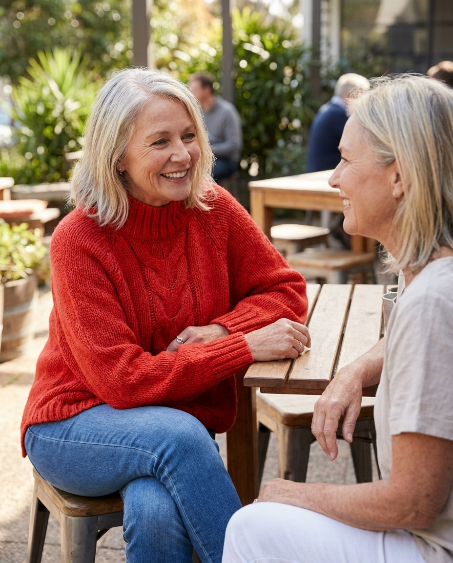 Barbara | Pull femme en maille douce, confortable et fluide au quotidien