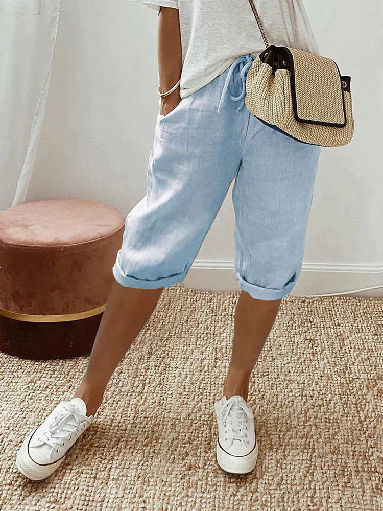 Selma | Short femme en coton, coupe flatteuse pour le quotidien