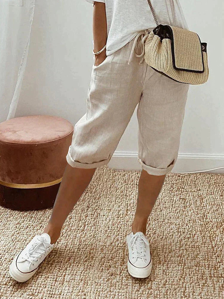Selma | Short femme en coton, coupe flatteuse pour le quotidien
