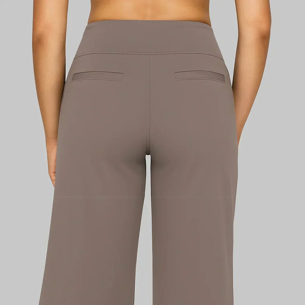 Lucinda | Pantalon femme décontracté à jambe large, élégant et confortable