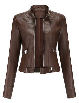 Veste Femme Élégante en Fourrure Synthétique Coupe Chic